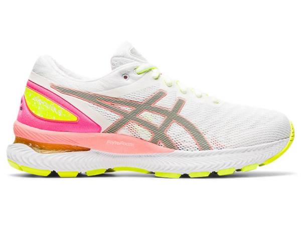 Asics Hardloopschoenen Dames, LITE-SHOW Wit/Oranje/Koraal - Asics Online Store | B0534167-MV